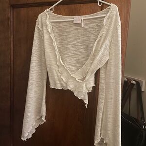 Urban outfitters knit crop top